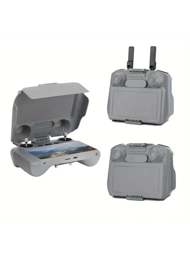Protective Shell With Screen Protector And Sunshade For Remote Control Model DJI RC - Image 1