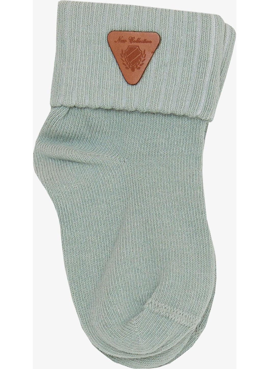 Katamino Baby Boy Socks Embroidered 0-18 Months, Mint Green  - Image 3