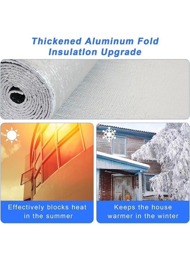 HADOR Reflective Insulation Foam Roll 48 in X 10 Ft, Window Insulation Kit for Summer Heat, Double-Sided Pearl Cotton Insulation with Aluminum Foil Cover, Thermal Insulation Shield with Tape - pzsku/ZD3AB978443F49C2275CEZ/45/_/1740982930/fadbb5fc-801d-49f6-9e06-e592a99b4ecf