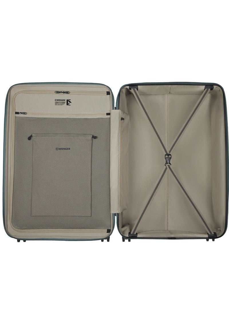 Wenger Motion 81cm Hardside Expandable Check-In Luggage Trolley Green - 612710 - Image 5