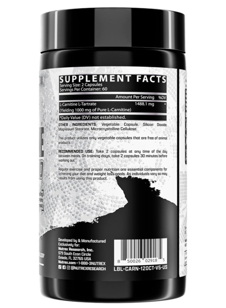نورتكس ريسيرش إل-كارنيتين - Image 4