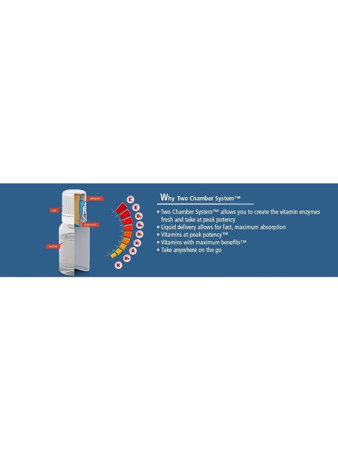 BodyBoost Vitamin B + B Complex Vials, with 8 B Vitamins, Wild Berry, 12 Count - Image 3