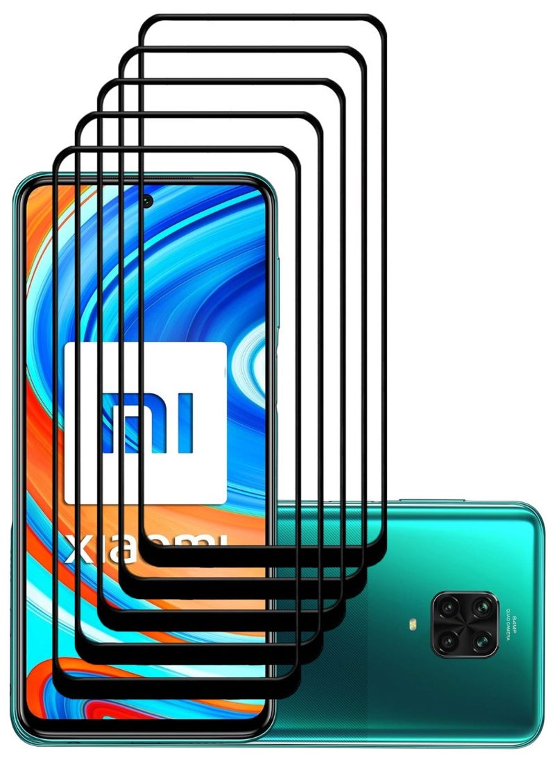ACLIX 5 Pieces Antistatic ESD Dustproof Premium Quality High Definition Tempered Glass Screen Protector Designed For Xiaomi Redmi Note 9 Pro - Image 1