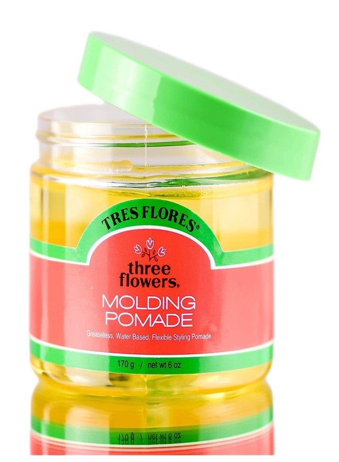 Three Flowers Molding Pomade 6 oz (Pack of 6)