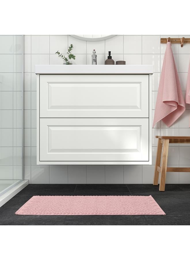 erorex Bath Mat, Pale Pink, 50X80 Cm - Image 3