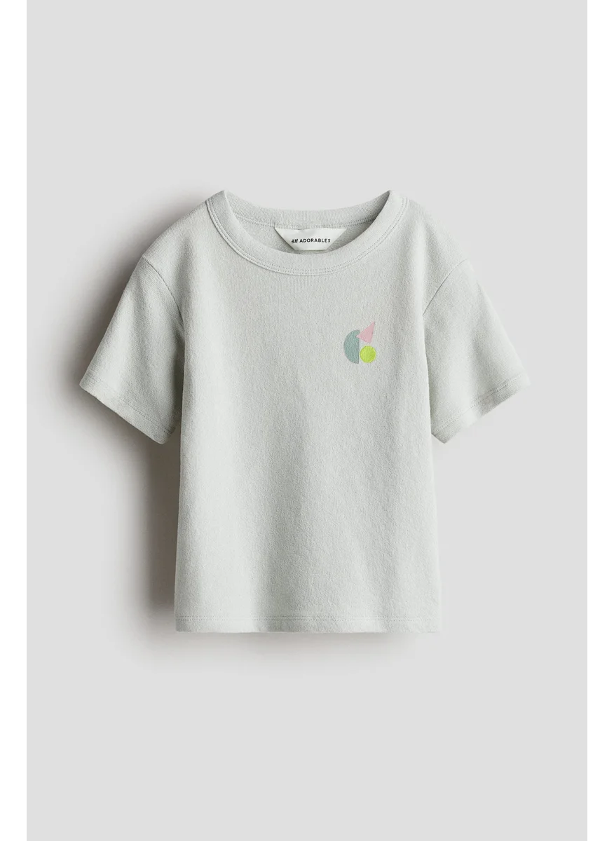 H&M Cotton Terry T-Shirt