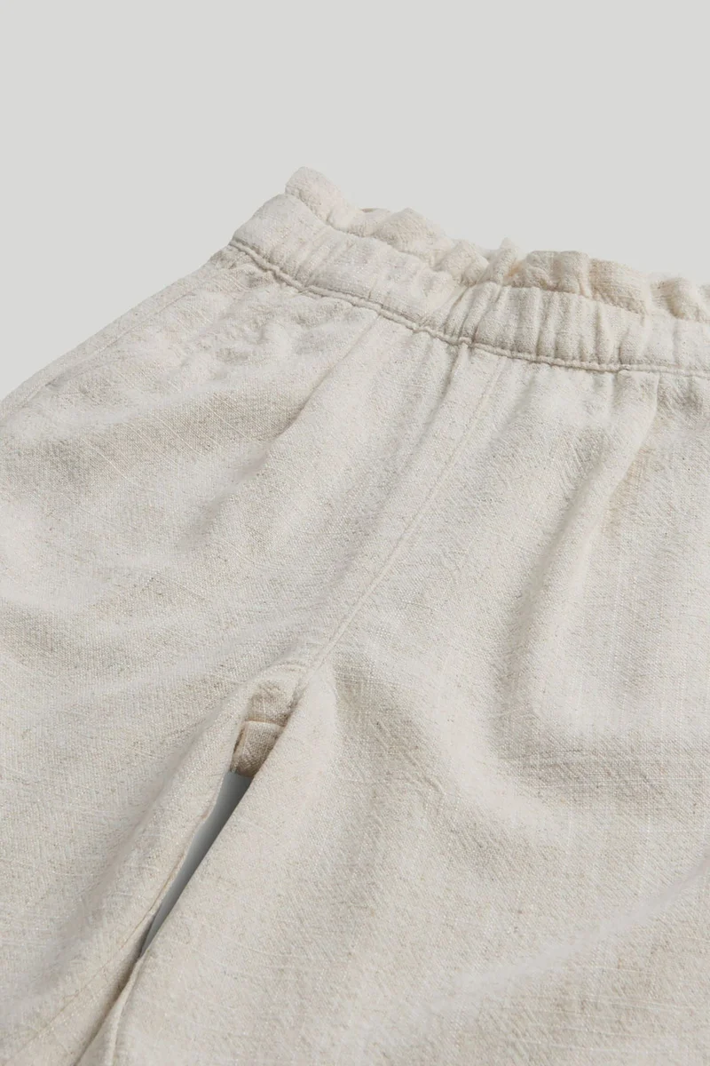 مذركير بنطلون كتان بيج