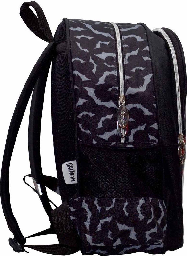 Bm Batman School Bag Black 1242  - Image 2