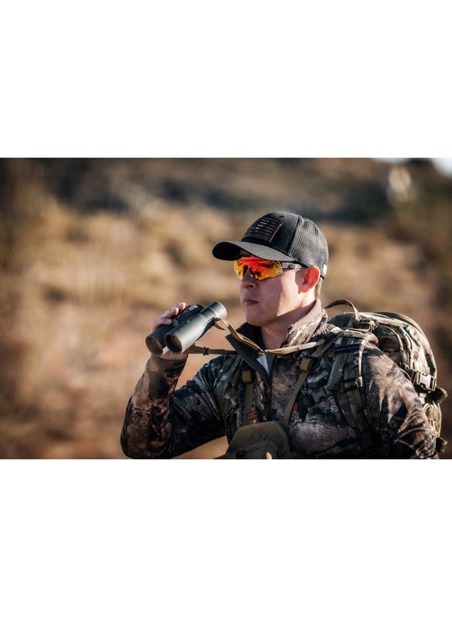 Gatorz Eyewear Blastshield B2 MILSPEC Ballistic ANSI Z87.1 Graphite Frame, Rose Polarized with Sunburst Mirror Lens- Made in the USA - GZ-16-181 - Image 4
