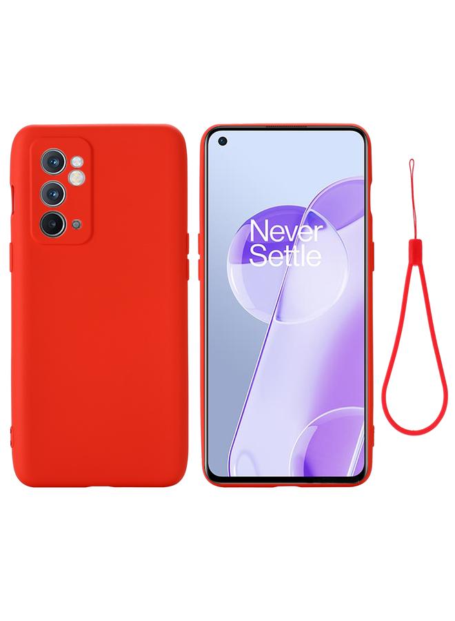اس-توب جراب لهاتف OnePlus 9RT 5G من السيليكون السائل بلون نقي - Image 3