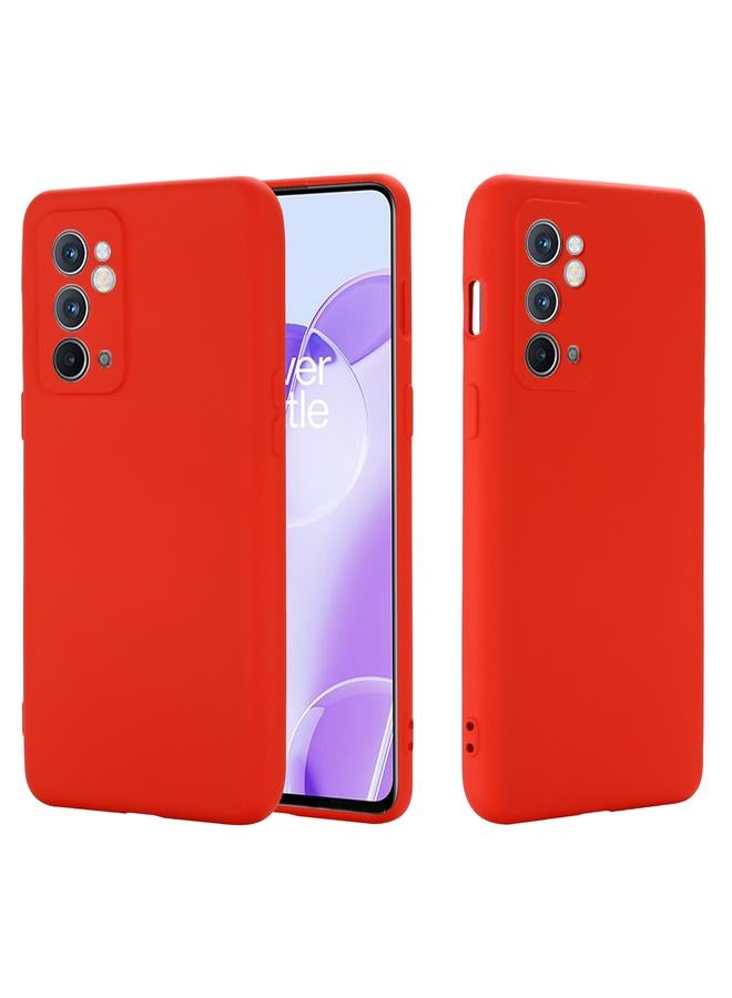 اس-توب جراب لهاتف OnePlus 9RT 5G من السيليكون السائل بلون نقي - Image 1