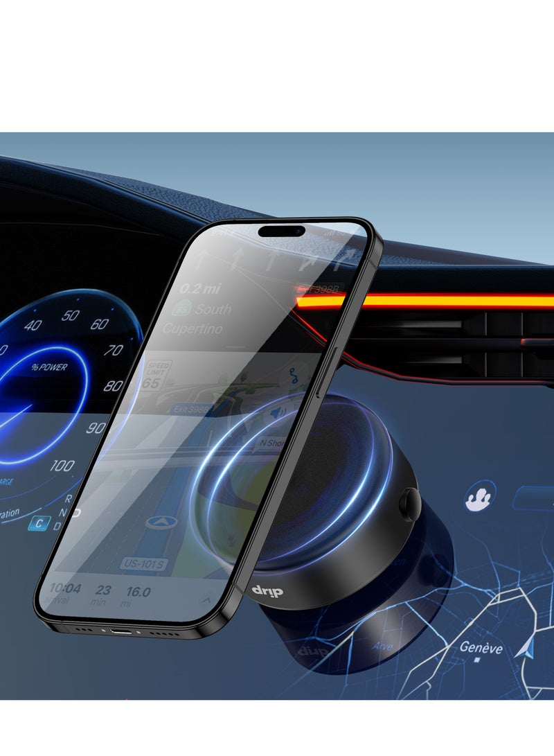 دريب Drip AeroMount: حامل الهاتف المغناطيسي للسيارة مع تبريد محسّن وشفط فائق الثبات - Image 4