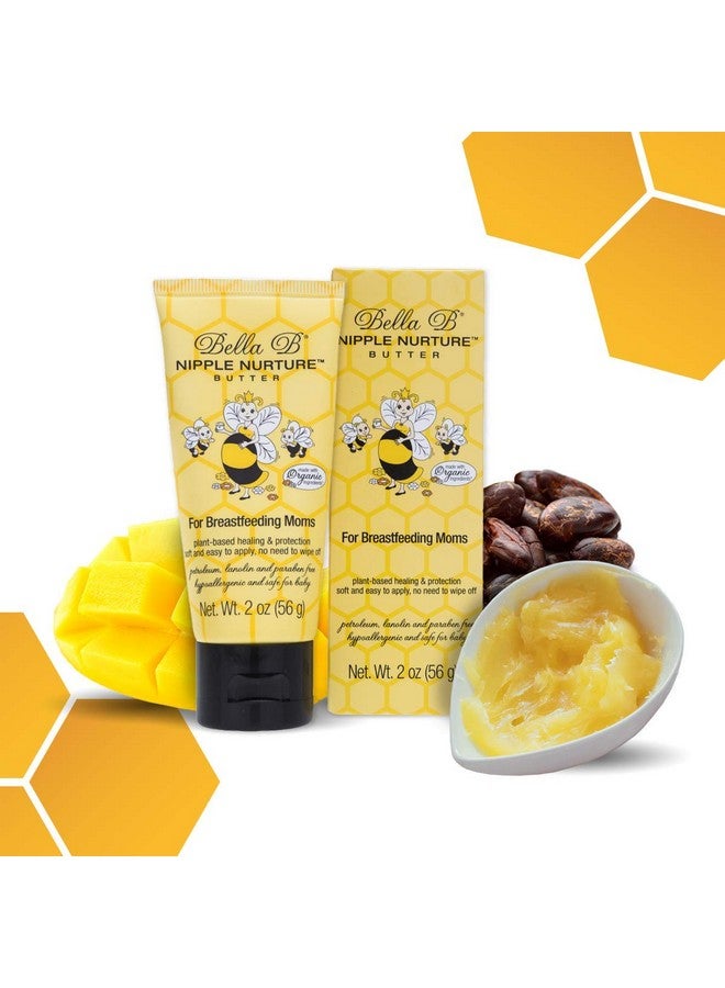 Bella B Nurturing Nipple Butter 2 Oz Organic Nipple Cream For Breastfeeding Natural Nipplecreams For Breastfeeding Breastfeeding Nipple Cream Nipple Cream For Breastfeeding Organic - Image 1