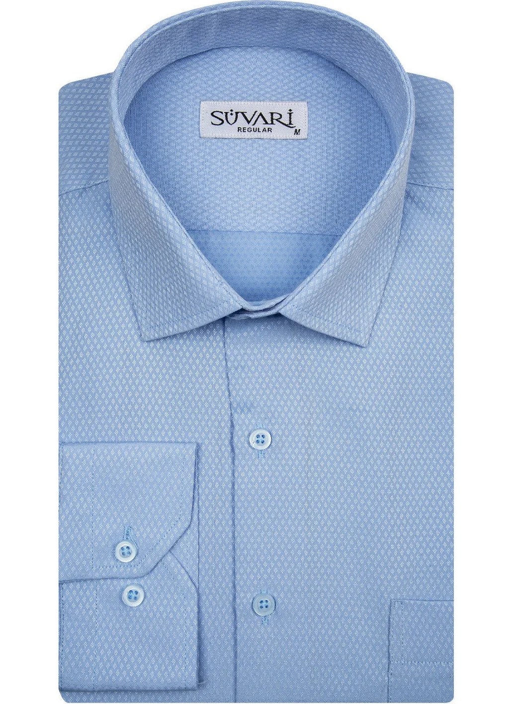 Süvari Suvari Armure Patterned Men's Shirt