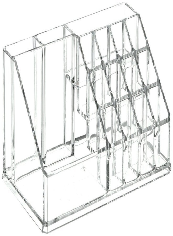 FosCadit 4 Drawer & 16 Compartment Acrylic Cosmetic Makeup Jewellery Lipstick Storage Box, 25x16x20cm (Transparent) - Image 5