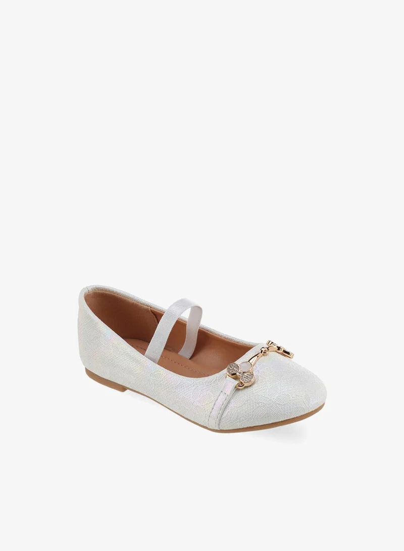 Flora Bella By Shoexpress Flora Bella Girls Buckle Accent Ballerina Shoes