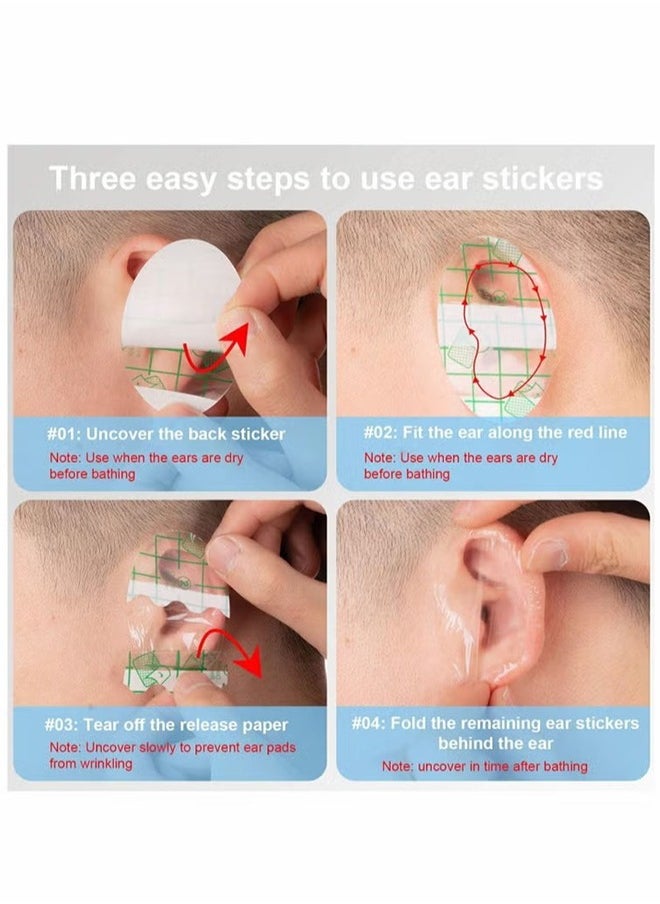 Gonice Pack Of 50 Waterproof Ear Protector Baby Stickers  - Image 5