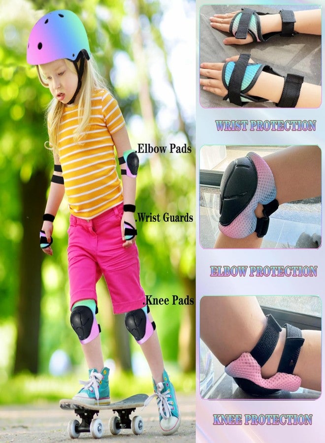 FOOKCIAN Kids/Youth Knee Pads and Elbow Pads Set with Wrist Guard 3 in 1 Kids Protective Gear Set for Kids 3-10 Years - Image 3