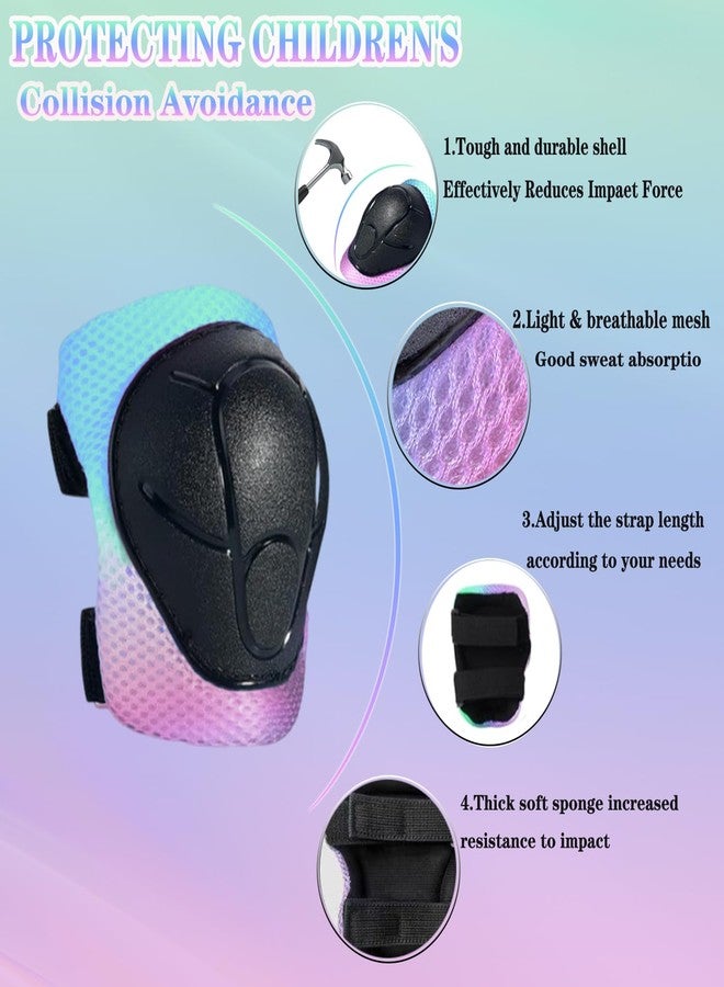 FOOKCIAN Kids/Youth Knee Pads and Elbow Pads Set with Wrist Guard 3 in 1 Kids Protective Gear Set for Kids 3-10 Years - Image 4