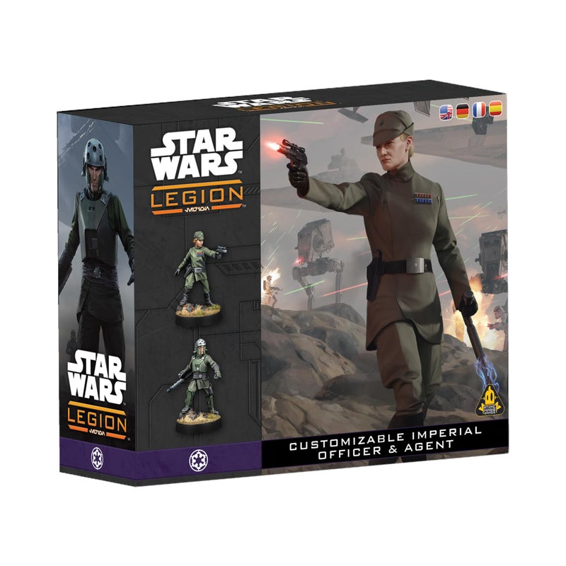 Asmodee Star Wars Legion Customizable Imperial Officer Agent Tabletop Miniatures Game Strategy Game for Kids and Adults Ages 14 2 Players 3 Hour Playtime - Image 3