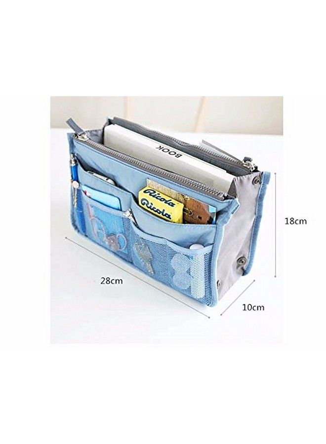 EAYIRA Travel Bag Multifunction Cosmetic Bag Portable Makeup Pouch Waterproof Travel Handbag Organizer Bag For Women Girls (Color May Vary)  - Image 3
