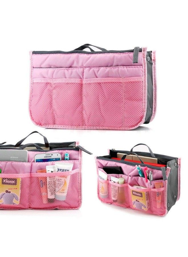 EAYIRA Travel Bag Multifunction Cosmetic Bag Portable Makeup Pouch Waterproof Travel Handbag Organizer Bag For Women Girls (Color May Vary)  - Image 2
