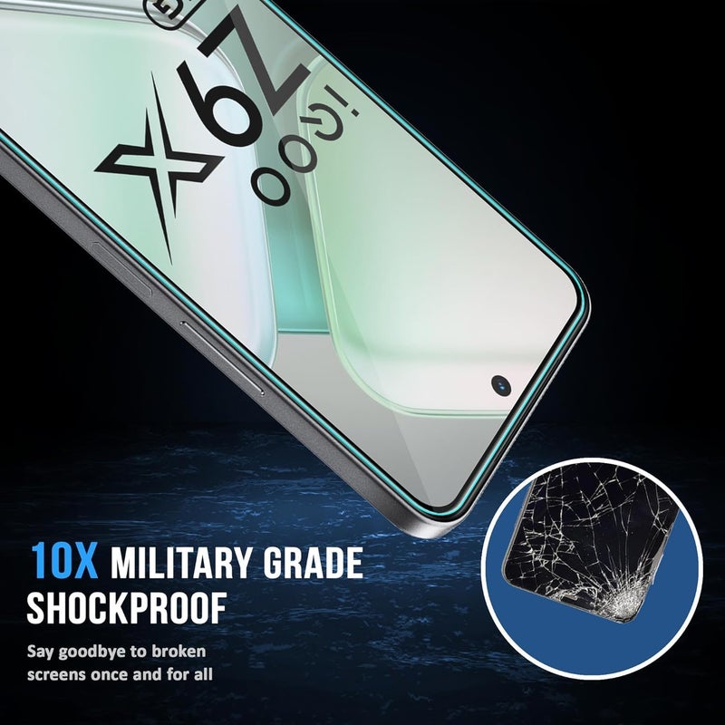 DD SON tempered glass for Vivo, OnePlus, Samsung, Oppo and etc (A-iQOO Z9X 5G) - Image 3