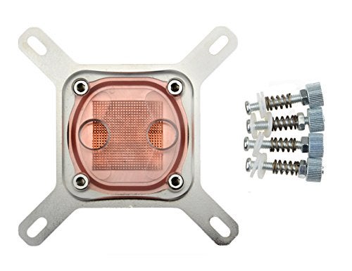 BXQINLENX Professional Special CPU Water Cooling Block for Intel Water Cool System Computer Clear (Transparent) - Image 5