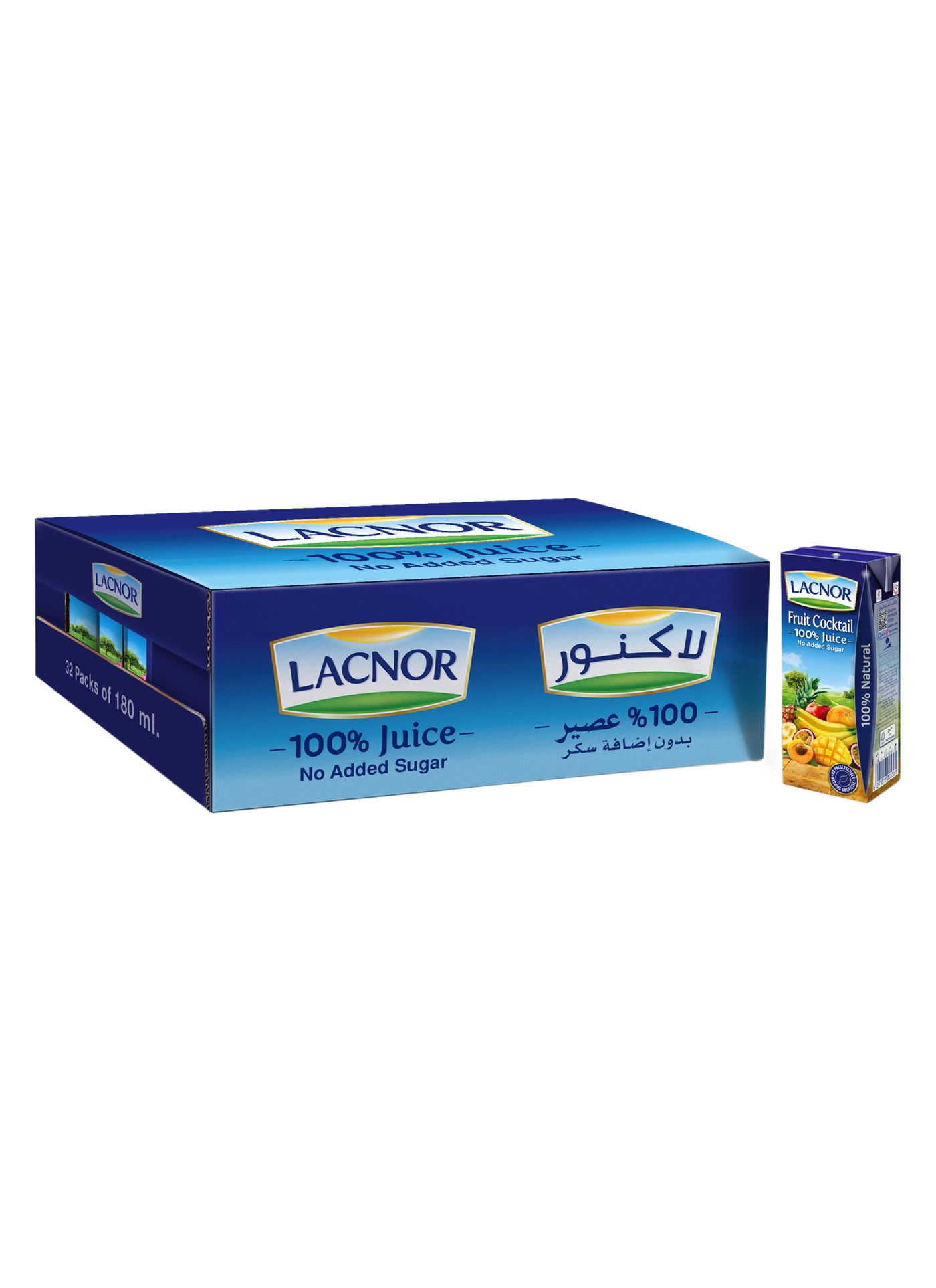 Lacnor Cocktail 100 Percent Juice, No Added Sugar