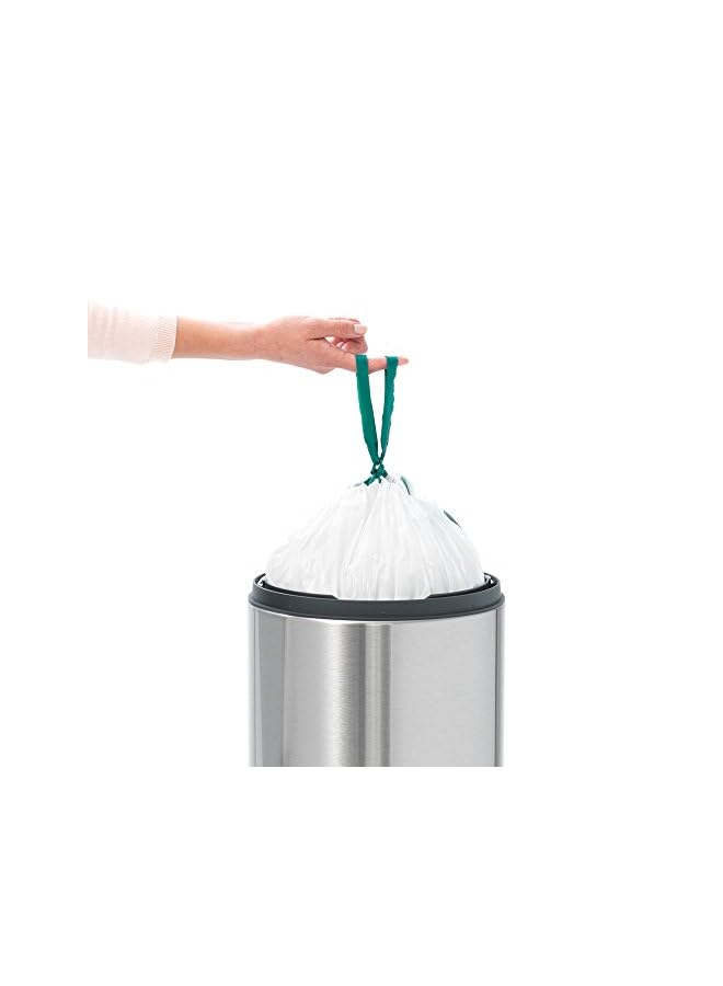 115349 Touch Bin New, 30 Litre - Matt Steel
