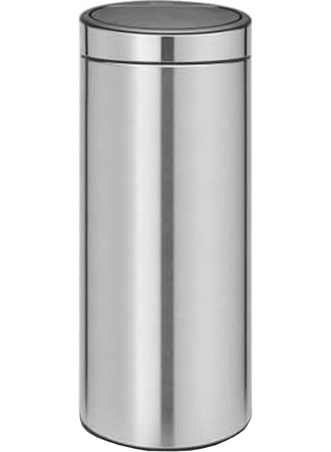 115349 Touch Bin New, 30 Litre - Matt Steel