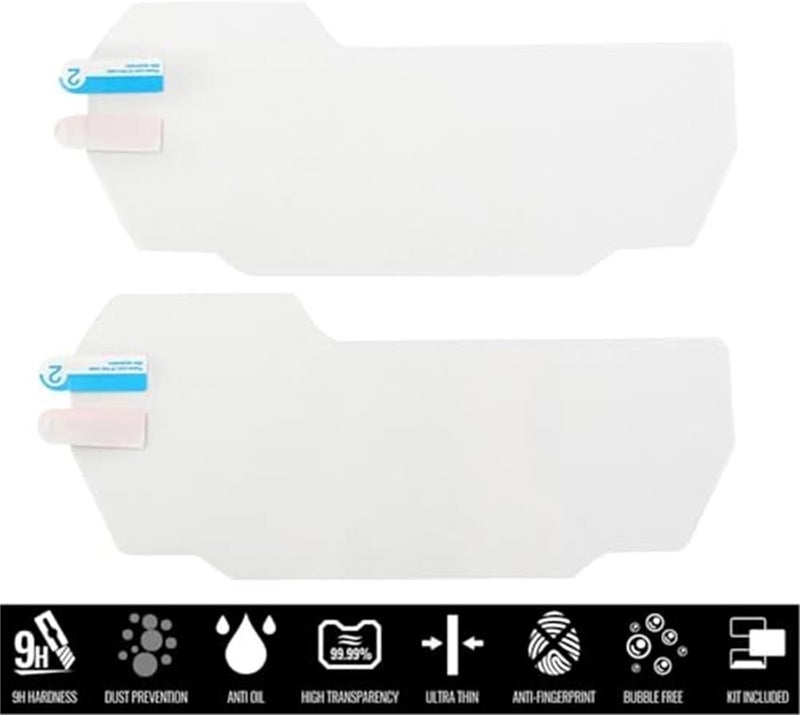 Wivplex Clear Motorcycle Dashboard Screen Protector Film - Image 4