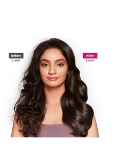 Livon Serum for Women & Men All Hair Types for Frizz free Smooth & Glossy Hair With Argan Oil & Vitamin E 50ml  - Image 3