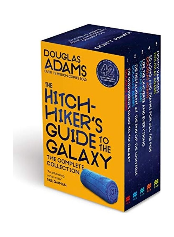 The Complete Hitchhiker's Guide to the Galaxy Boxset: Guide to the Galaxy / The Restaurant at the End of the Universe / Life, the Universe and ... and Thanks for all the Fish / Mostly Harmless