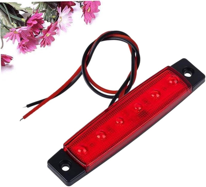 OUNONA 2sets 6 Led Tail Lights for Trailer Led Automotive Tail Light Waterproof Stop Turn Tail Light for Trucks 2pcs*2 - Image 2