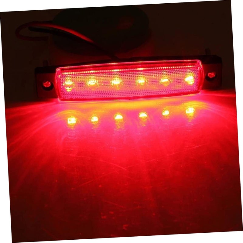 OUNONA 2sets 6 Led Tail Lights for Trailer Led Automotive Tail Light Waterproof Stop Turn Tail Light for Trucks 2pcs*2 - Image 4