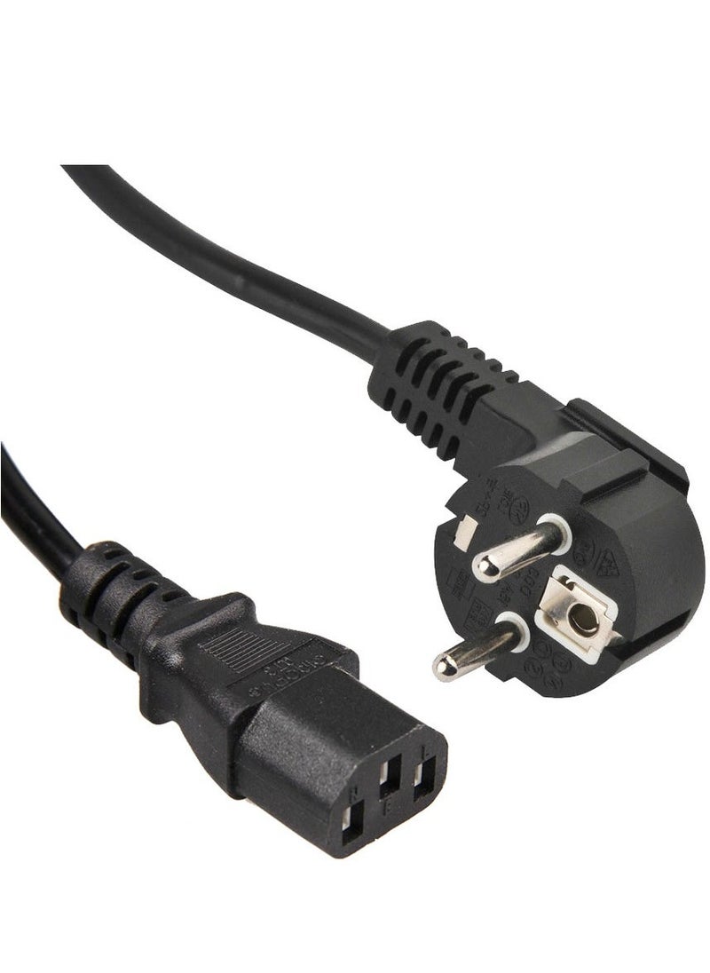 BGM Click To Open Expanded View Power Cable for Computers - Black  - Image 2