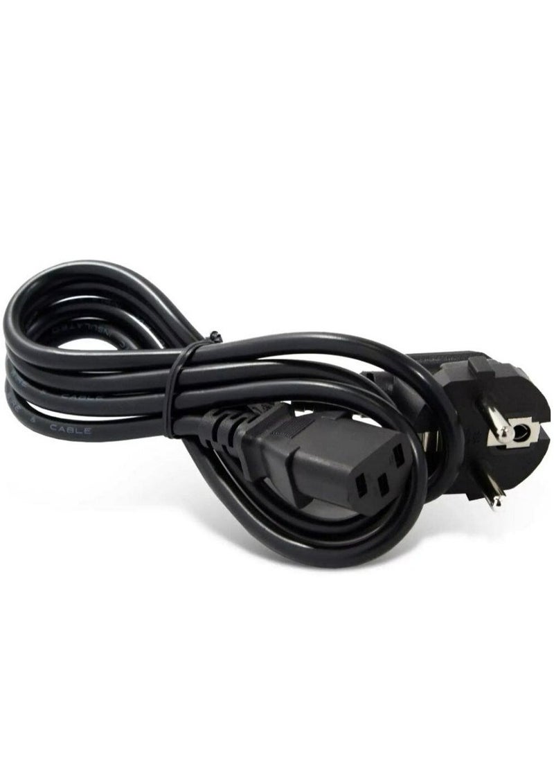 BGM Click To Open Expanded View Power Cable for Computers - Black  - Image 3