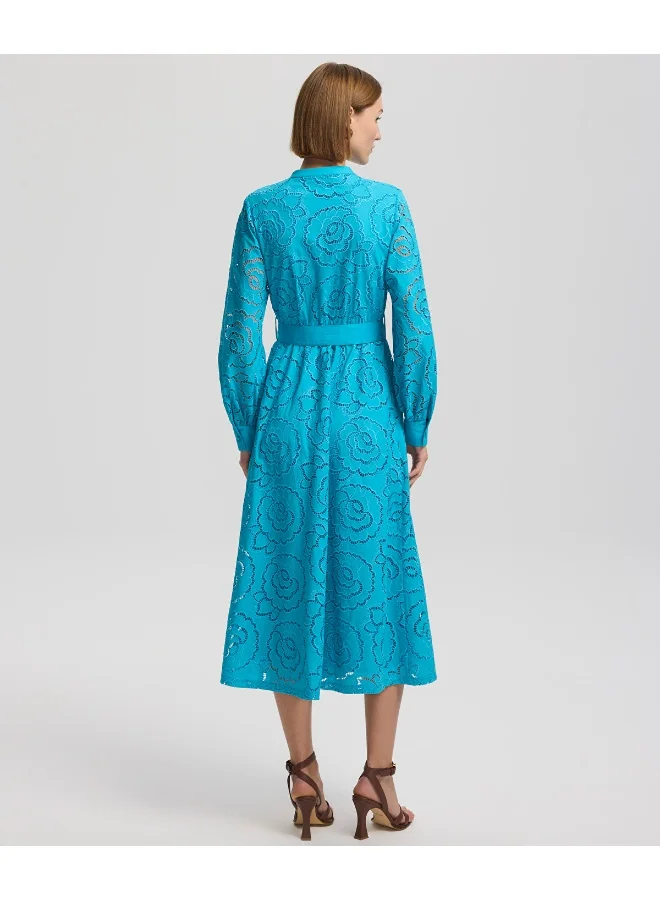 Ipekyol  Regular Fit Embroidered Midi Dress for Women | Best Price UAE