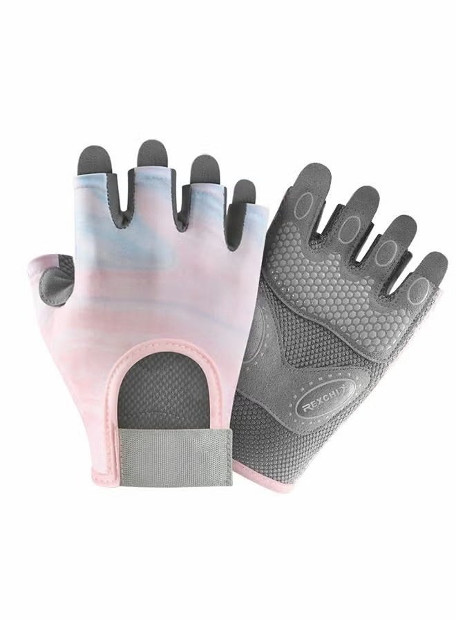 REXCHI Weavke Gloves are All Protected, Gym Exercise Gloves, Refers to Joint Weight Weightless Gloves, Riding Gloves Silicone Shockproof Sports Gloves, Sports Protective Supplies - Image 1