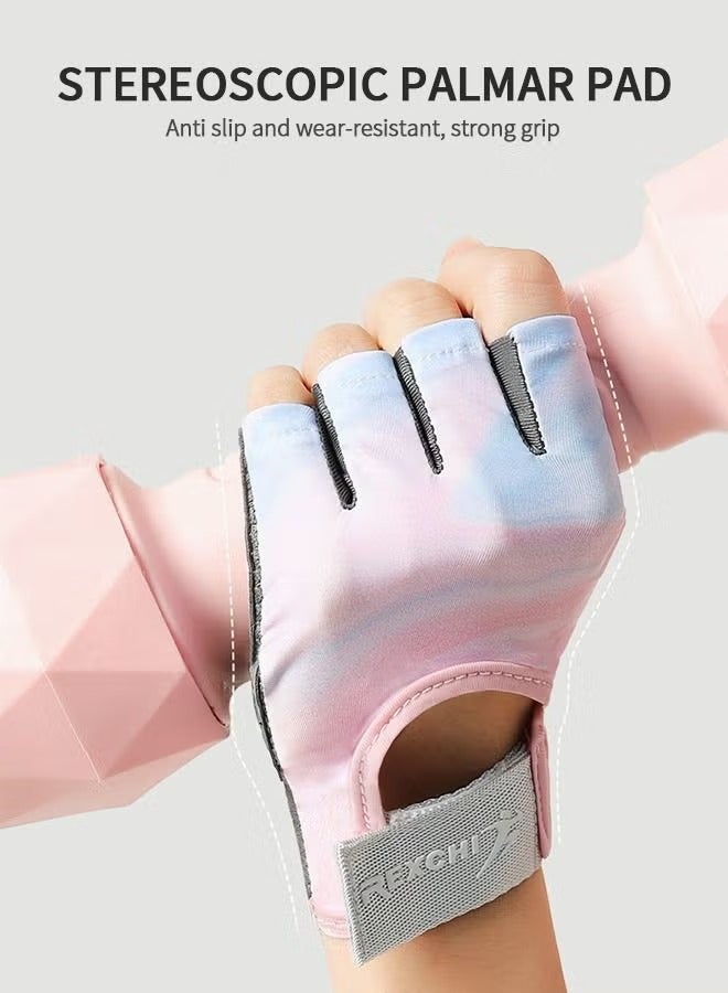 REXCHI Weavke Gloves are All Protected, Gym Exercise Gloves, Refers to Joint Weight Weightless Gloves, Riding Gloves Silicone Shockproof Sports Gloves, Sports Protective Supplies - Image 4