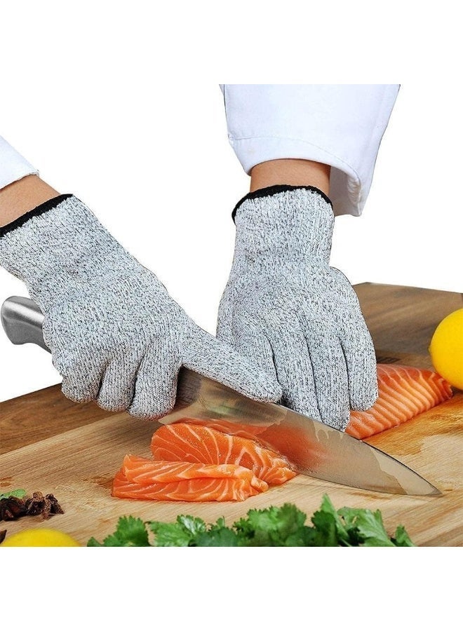 قفازات حماية فائقَة مقاومة للشفرات والحواف الحادة من القطع والتمزّق  بنسيج عالي الأداء – الأمان الكامل لليد في المطبخ أو الورشة قفازات أمان متينة ضد التمزّق والقطع – متعددة الاستخدامات مثالية للمطبخ، الورشة والعمل المهني - 166 - Image 3