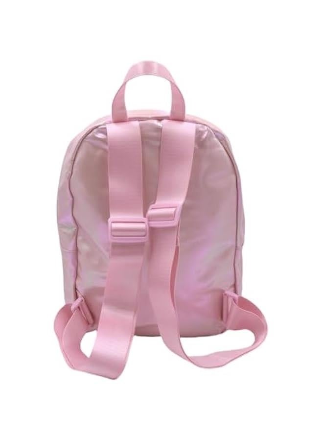 Holographic Backpack Iridescent Shoulder Bag Hologram Laser Satchel Travel Casual Daypack Purse for Women Men,Pink 7# - Image 4