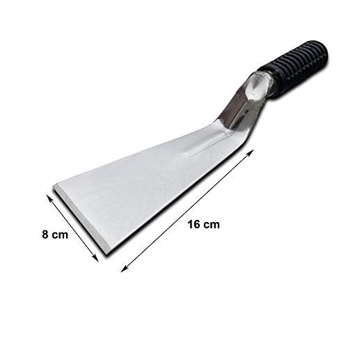 TAD SOLID Stainless Steel Khurpa (Khurpi, Trowel) - Pack of 1 | Gardening Trowel | Garden Hand Tool for Weeding | Planting Tool | Ergonomic Garden Spade and Cultivator - Image 3