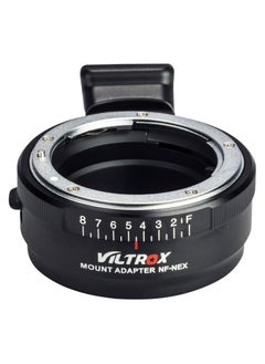 VILTROX Viltrox NF-NEX Lens Mount Adapter for Nikon F-Mount, D or G-Type Lens to Sony E-Mount Camera 