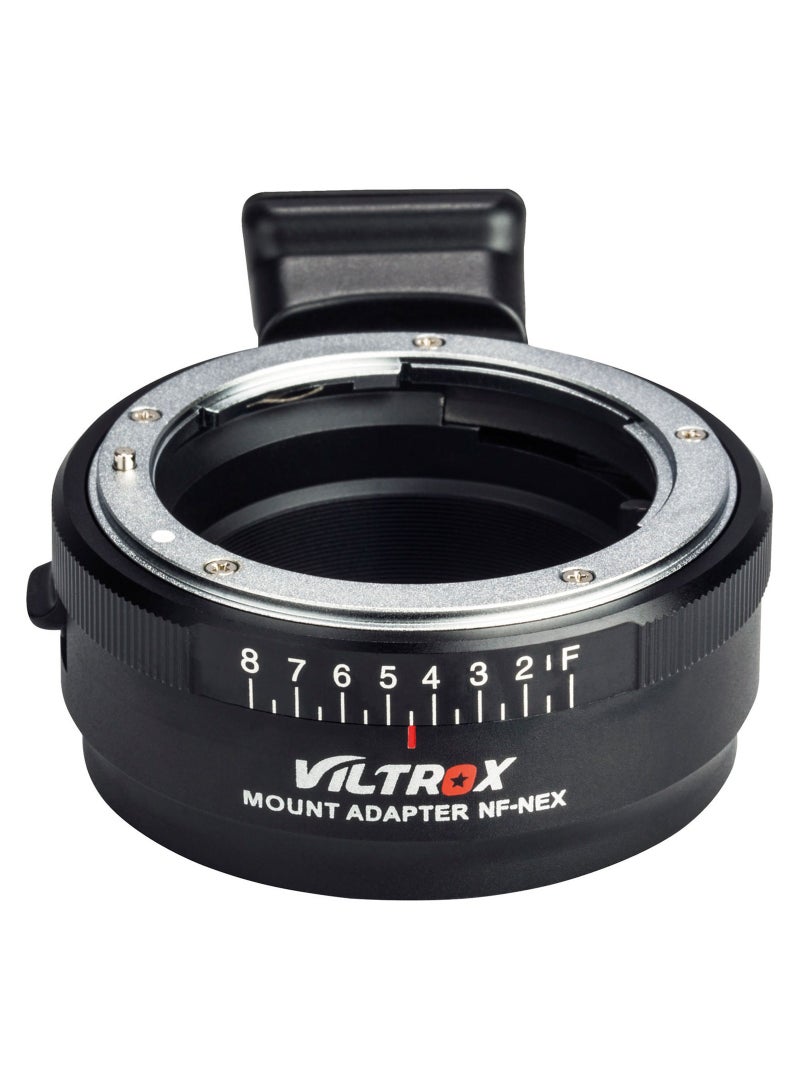 Viltrox NF-NEX Lens Mount Adapter for Nikon F-Mount, D or G-Type Lens to Sony E-Mount Camera