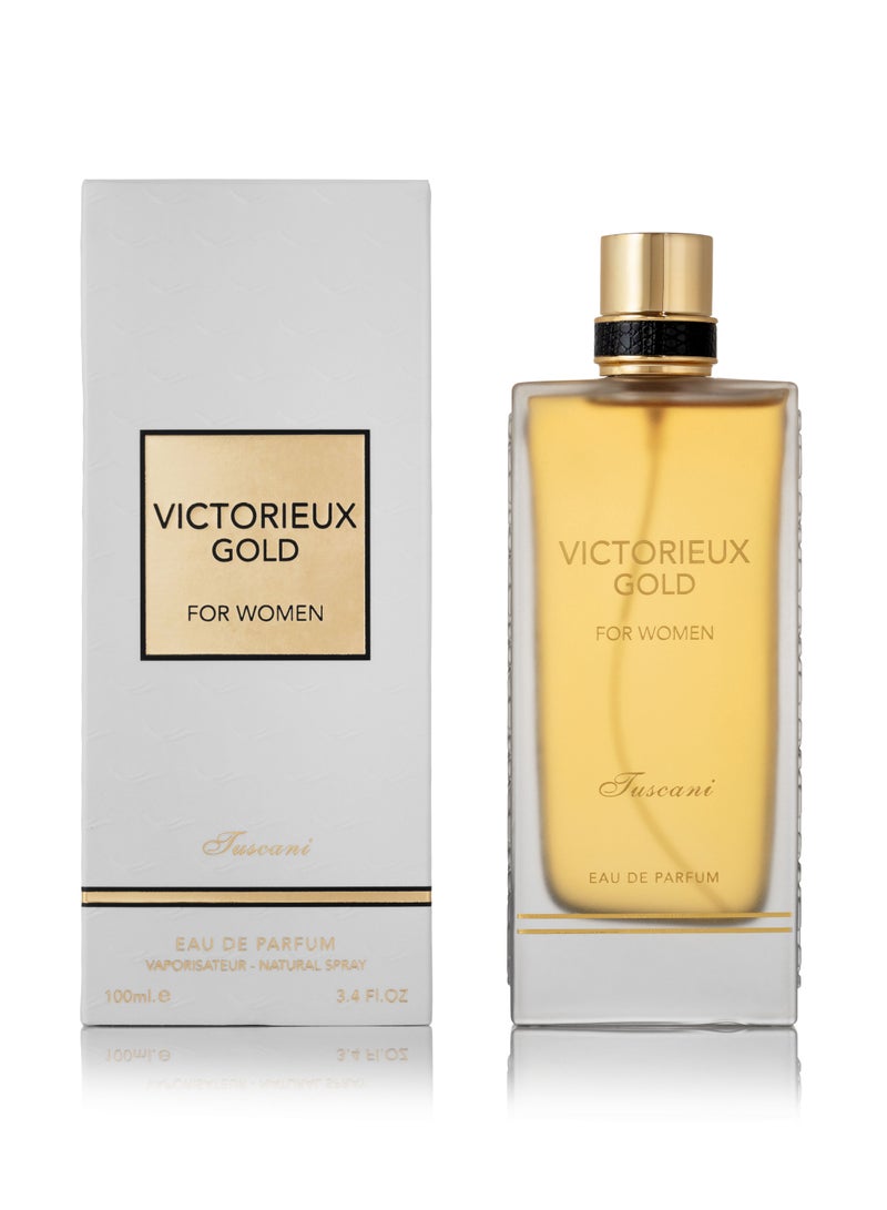 Tuscani Victorieux Gold for Women EDP 100ml From Tuscani - Image 2