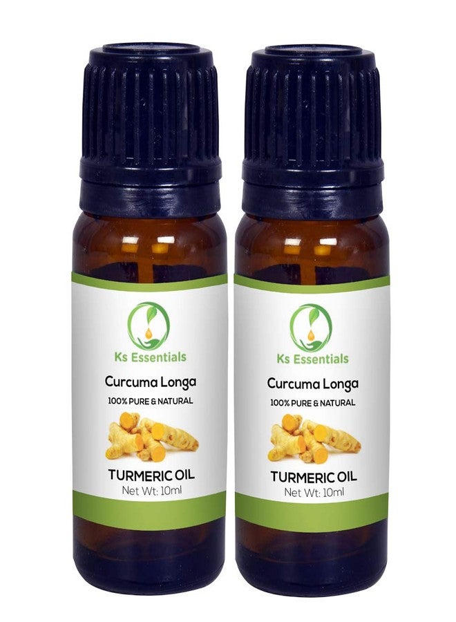 Ks Essentials 100% Pure Turmeric Essential Oil Natural & Undiluted (Pack Of 2-10 Ml) - Image 2