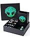 Soar Forge Dice Tray and Dice Tower for DND and RPG AllinOne Game Roamer Tray Large Tower for Random Rolls Stores Your Sets Minis and More Compatible with DD Gift Accessories Green Tree - Image 2