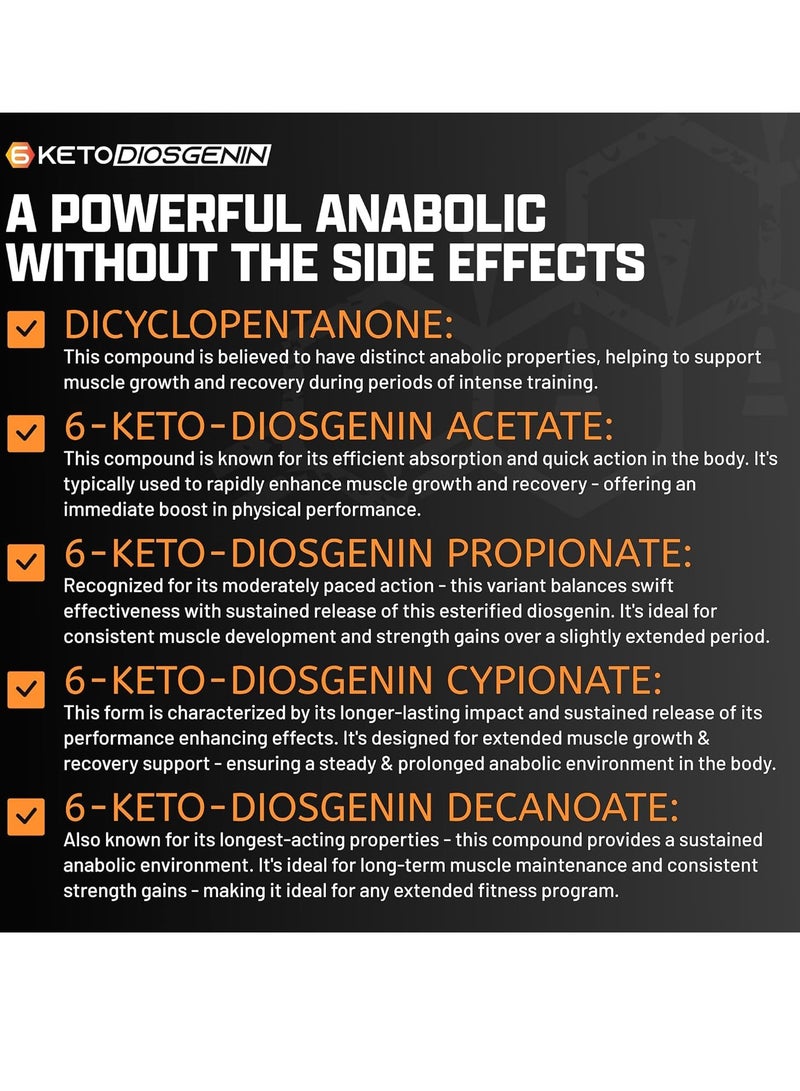 نورتكس ريسيرش كبسولات نيوتريكس أنابول ريبد السائلة، 60 كبسولة - حارق دهون متطور لإنقاص الوزن وبناء العضلات الهزيلة - طاقة مُنشّطة وتحكم في الشهية - مناسب لحمية الكيتو والنباتيين - Image 5